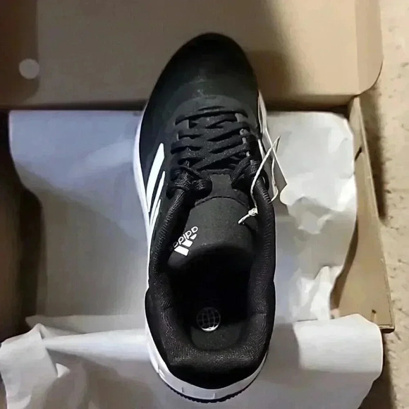 Adidas Duramo 10 Wide Running Shoes Black Women Size 6.5 New In‎ Box GY3867 NIB - Picture 4 of 6